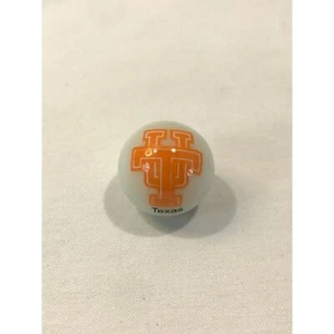 University of Texas marble Texas Longhorns collectible glass marble 7/8" shooter - Picture 1 of 8