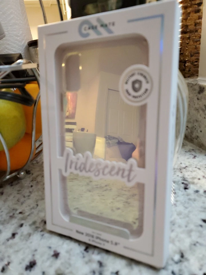 Apple iPhone X XS Case Case-Mate Iridiscent Thin Light Protective Cover - New - Image 1 of 1