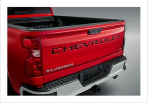Part No. 84370615 - CHEVROLET Tailgate Lettering Decal in Black Vinyl - Picture 1 of 3
