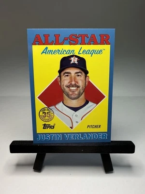 2023 Topps Justin Verlander All Star Blue Parallel Houston Astros - Image 1 of 2