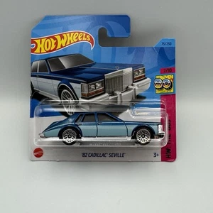 Hot wheels '82 Cadillac Seville Blue, Scale 1/64 HW: The '80s HKJ64-N521 - Picture 1 of 10