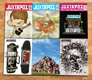 JUXTAPOZ Magazine Lot of 6 Issues 2009 Art Culture Nara - Picture 1 of 1