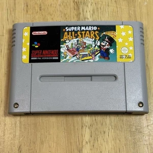 Super Mario All Stars Nintendo SNES PAL Cartridge Only FREE UK POST - Picture 1 of 6