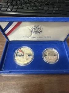 1886-1986 United States Liberty Proof Commemorative Coin Set - Picture 1 of 11