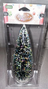 Lemax Christmas Sugar 'N Spice Candied Pine Tree Large Bottlebrush Neu - Bild 1 von 2