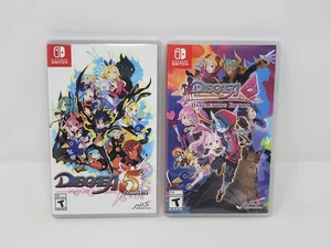 Disgaea 5 Complete & 6 W/ Art Book Nintendo Switch Lot Tested Free US Shipping - Picture 1 of 11