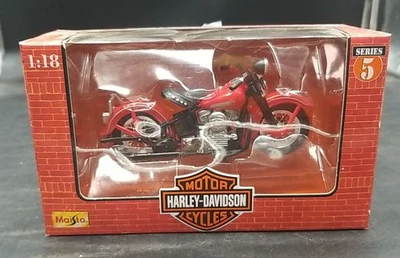 Maisto Harley Davidson Road King Maßstab 1:18 Die Cast 1936 EL Knucklehead  - Bild 1 von 4