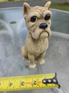 1970er Boxer Hund Coin Bank Creative Manufacturing 6" Kunststoff Form Stopper Vintage - Bild 1 von 10