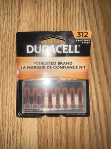Duracell 312 DA312-B8 Hörgerätebatterien (8 Stück) 1,45 V USA Verkäufer EXP 2022 - Bild 1 von 2