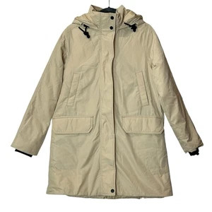 Everlane The ReDown Military Parka Coat Cashew Tan Hooded Women's XL NWT - Picture 1 of 15