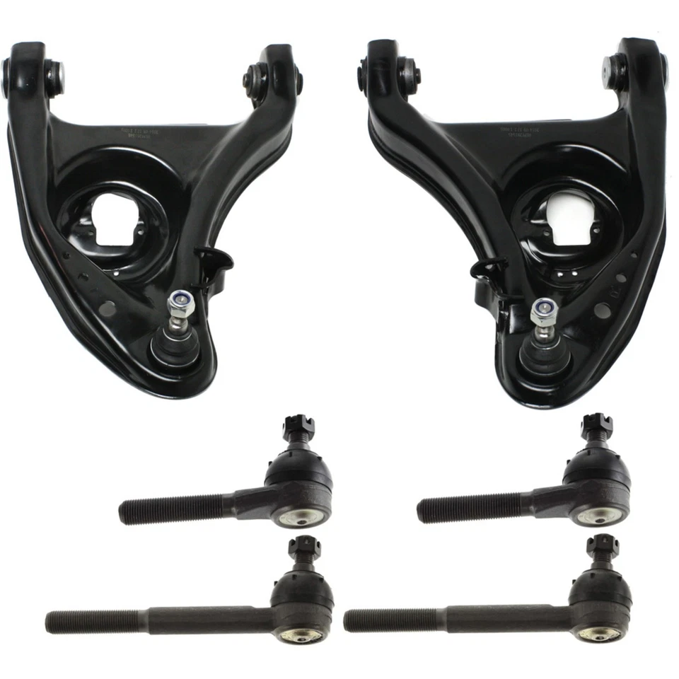 6pc Front Lower Control Arm & Tie Rod End Kit For Crown Victoria Grand Marquis - Image 1 of 4