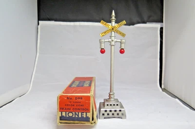 Lionel Prewar Std/ O 099 Train Control Signal. Nice! CT - Image 1 of 4