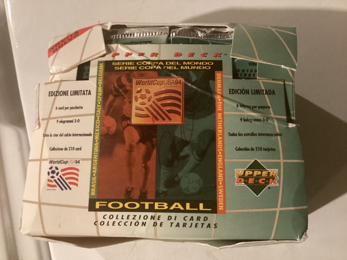 未開封　Football WorldCup USA94 トレードカード　トレカ 1994 FIFA World Cup Soccer Trading Cards & Accessories for