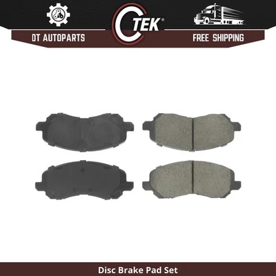 Para Mitsubishi Galant 2000-2012 | Pastillas de freno de disco delanteras centradas | Semimetálicas Foto 1 de 3