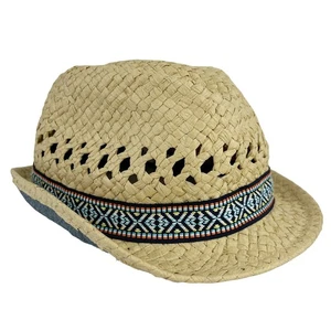 Sombrero para niños Lugar Niños L/XL 8+ Pajita de Papel Natural Nuevo - Imagen 1 de 11