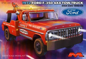 Moebius Models 2598 1:25 1972 Ford F-350 4x4 Tow Truck Plastic Model Kit - Picture 1 of 1