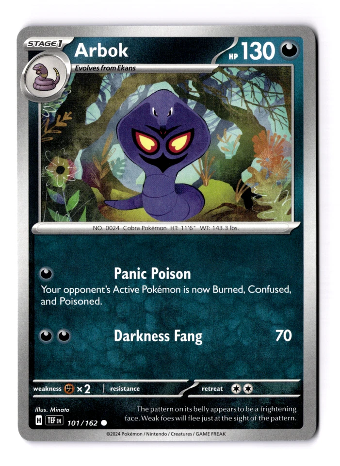 Arbok 101/162 SV05: Temporal Forces Regular - Image 1 of 3