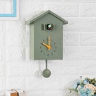 Cuckoo Wall Clock Modern Quartz Hanging Watch Bird Tweeting Sound Office Home