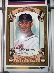 2009 Topps Allen & Ginter's - Jose Reyes #AGA-JR #/10 serializzato numerato - Foto 1 di 1