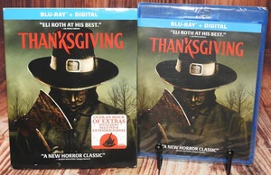 Thanksgiving (Blu-ray + Digital Copy, 2023) New Sealed Slipcover Not Mint - Picture 1 of 19