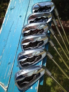 Dunlop XXIO Forged Iron Set of 6 5-PW Steel NS PRO 950GH Flex R Men RH USED - Picture 1 of 5