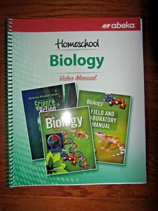 Abeka Video Handbuch *BIOLOGIE* 10. 11. LEHRERMATERIAL ARBEITSPLAN mit ANHANG - Bild 1 von 2