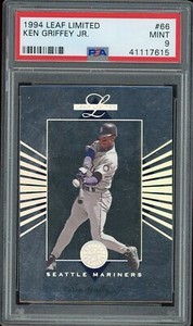 1994 Leaf Limited Ken Griffey Jr. Mariners PSA 9 Card #66 HOF