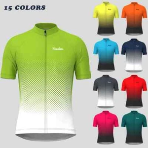 Short Sleeves Cycling Jerseys Breathable Quick Dry Bicycle Jersey Outdoor Sport - Picture 1 of 39