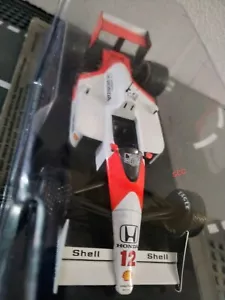 McLAREN MP4/4 F1, AIRTON SENNA (1988), grandi campioni, ALTAYA, DIECAST, 1:24 - Foto 1 di 7