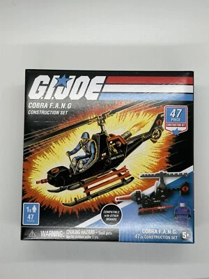 G.I JOE Construction Blocks NIB COBRA F.A.N.G and Trooper - Image 1 of 2