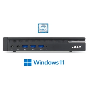 ACER VERITON MINI PC i5 7500T 8GB 256GB SSD WINDOWS 11 N4640G MINI DESKTOP - Picture 1 of 1