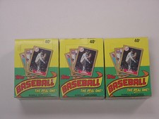 1987 Topps Baseball lot 3 Boxes 108 Packs -  FLASH SALE -