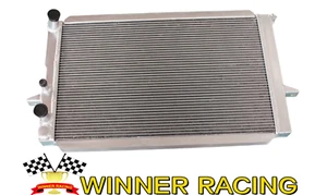 Fit Audi S4 Type 4A C4 2.2L 20V Turbo L5 M/T Aluminum Radiator 1991-1994 92 93 - Picture 1 of 7