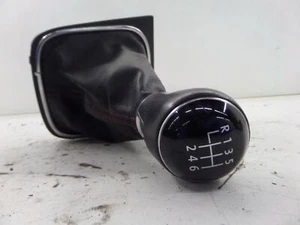 VW Jetta GLI 6 Speed M/T Shift Knob MK6 5K0 711 113 R Red Stitched Golf GTI - Picture 1 of 9