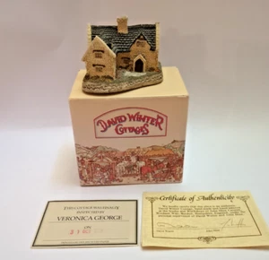 David Winter Cotswold Cottage Vintage The West Country Collezione Casa 1982 - Foto 1 di 12