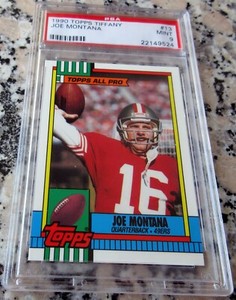 JOE MONTANA 1990 Topps Tiffany PSA 9 RARE SP 3000 Made San Francisco 49ers HOF