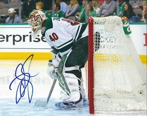 Autographed 8x10 DEVAN DUBNYK Minnesota Wild photo - w/COA - Picture 1 of 1
