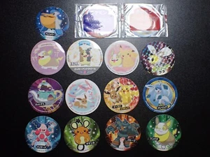 Pokemon Sapporo Ichiban Promo Mini Kreis Sticker x15 Pikachu Sylveon etc #5016 - Bild 1 von 14