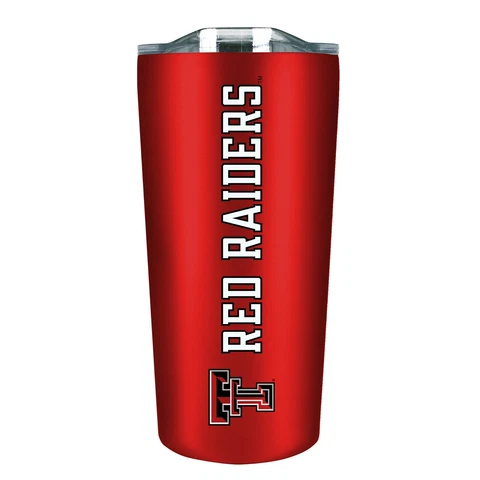Texas Tech Red Raiders Personalized 18oz Stainless Steel Tumbler-Customized Cover