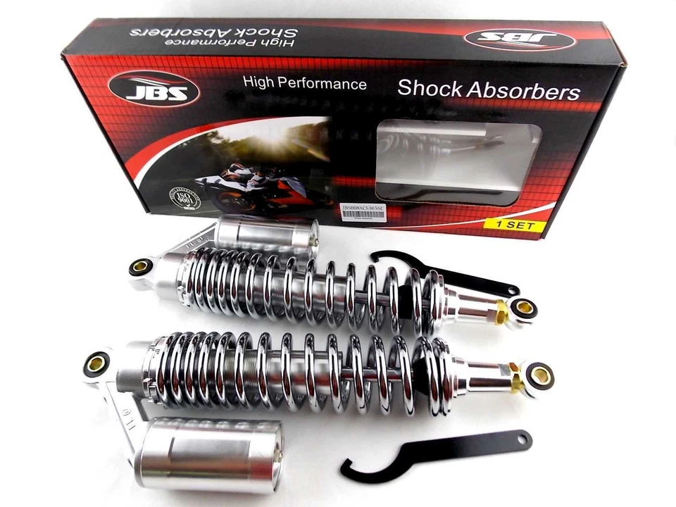 KAWASAKI ZR1200 A/B 365mm JBS AMORTECEDORES TRASEIROS DE CÉLULA DE NITROGÊNIO AR SC - Imagem 1 de 4