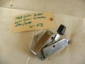 1968 Volvo 120 121 122 130 Amazon Left Rear Window Lock Opener Holder Regulator - Picture 1 of 7