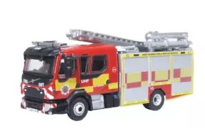 OXFORD FIRE VOLVO FL BOMBA ESCALERA WEST SUSSEX BOMBEROS Y RESCATE 76VEO004 - Imagen 1 de 1