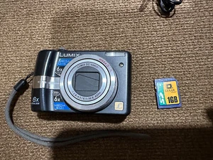 Panasonic LUMIX DMC-LZ7 7.2MP Digital Camera Black Point and Shoot. plus sd card - Picture 1 of 5