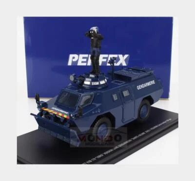 1:43 PERFEX Berliet Vxb 170 Vbrg Gendarmerie Saint Soline 1974 Blue PE751 - Immagine 1 di 2