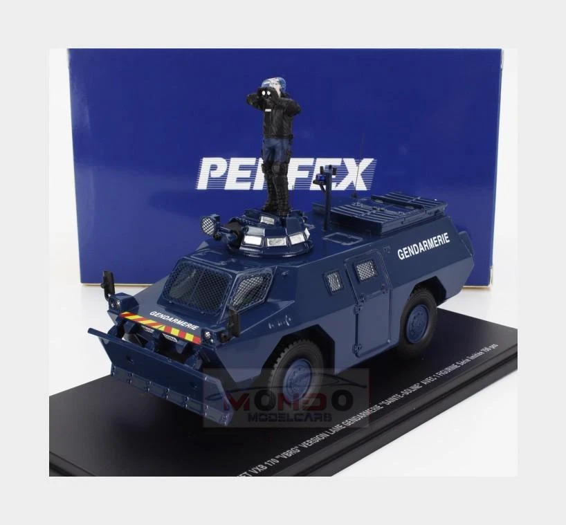 PERFEX BERLIET VXB 170 con lama e figurina VBRG - Gendarmerie Ste-Soline - E...