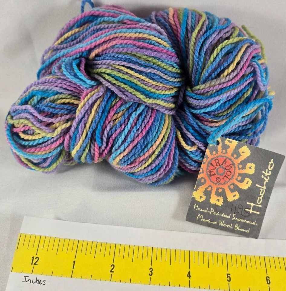 Hilo Mirasol Hachito 80 % lana merino 20 % nailon 192 años 50 g 1,75 oz Foto 1 de 1