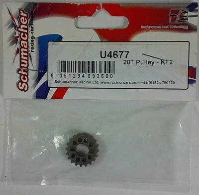 Schumacher  U4677  20T Pulley   KF2   New      Free Shipping - Image 1 of 2