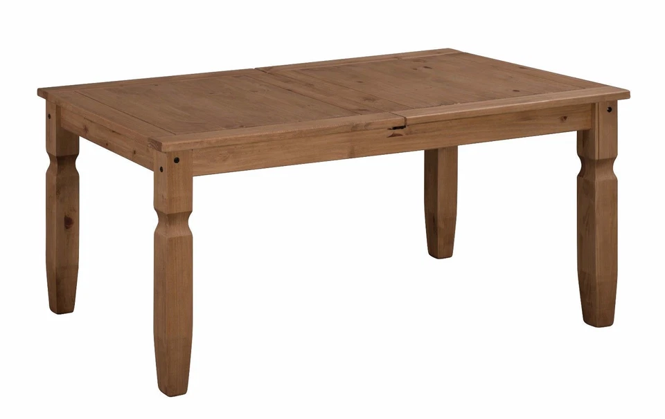 Corona Dining Table Small Extending Solid Mexican Pine by Mercers Furniture®  - Image 1 of 3