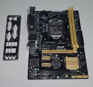 Asus H81M-C MicroATX Motherboard Intel LGA1150 I/O Shield - Picture 1 of 2