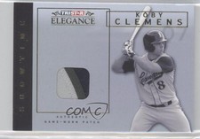 2007 TRISTAR Elegance Showtime Game-Worn Patch Koby Clemens #ST-KC Patch